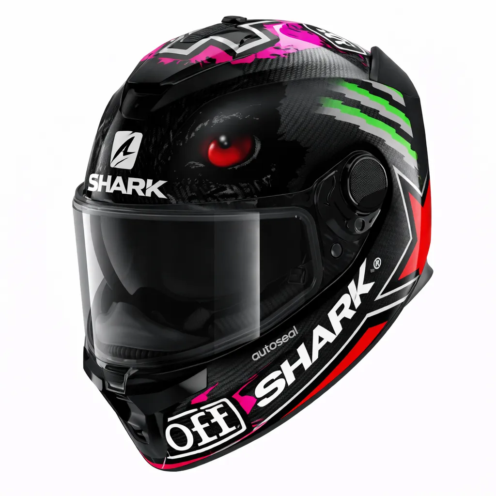 קסדה מלאה שחור אד. 2XL SPARTAN GT CARBON REDDING