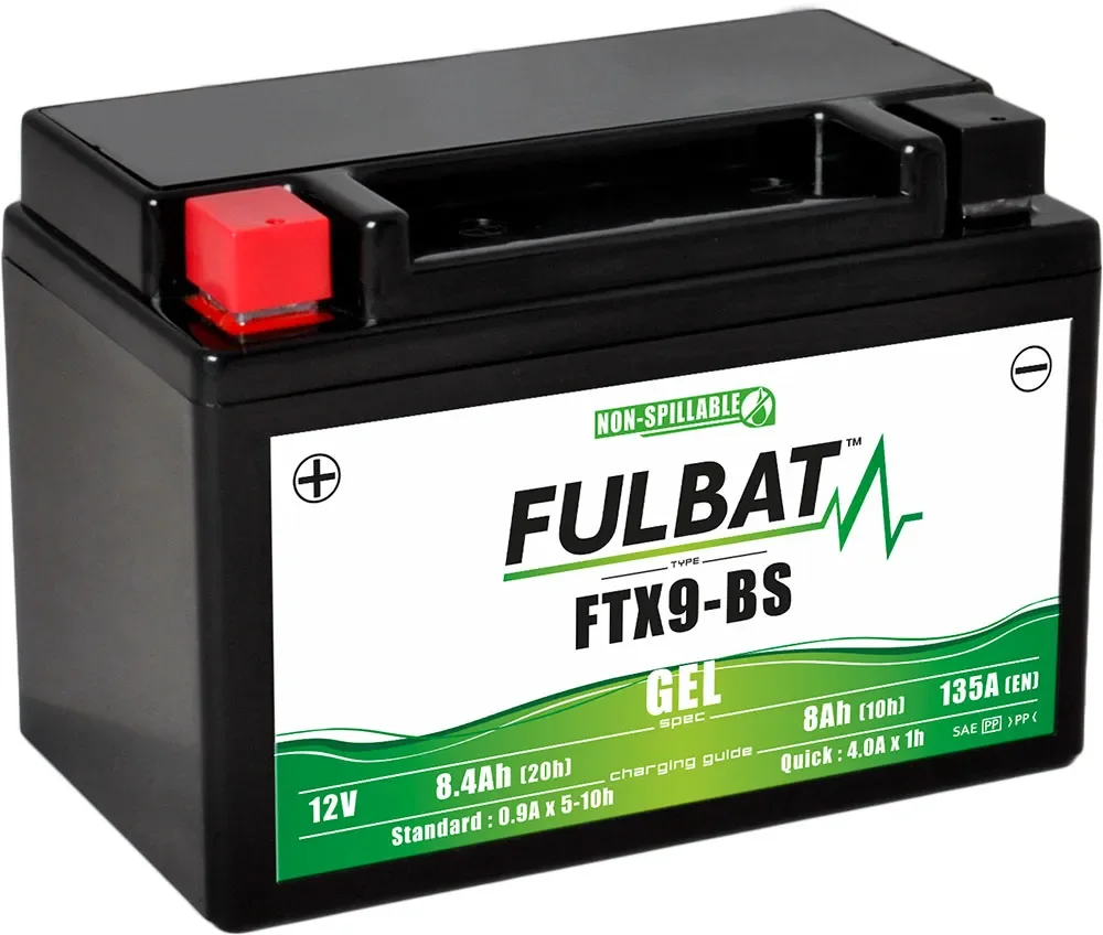 12V-8AH  YTX9-BS GEL מצבר