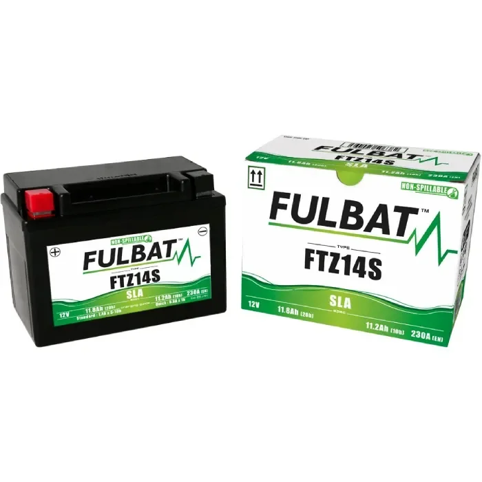 מצבר לאופנוע/קטנוע GEL מבית FULBAT FTX14-BSGכפול 