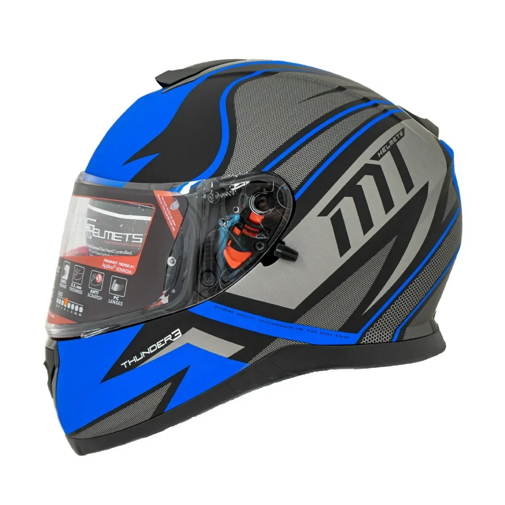 קסדה THUNDER 3 SV CAP A7 כחול מט XS